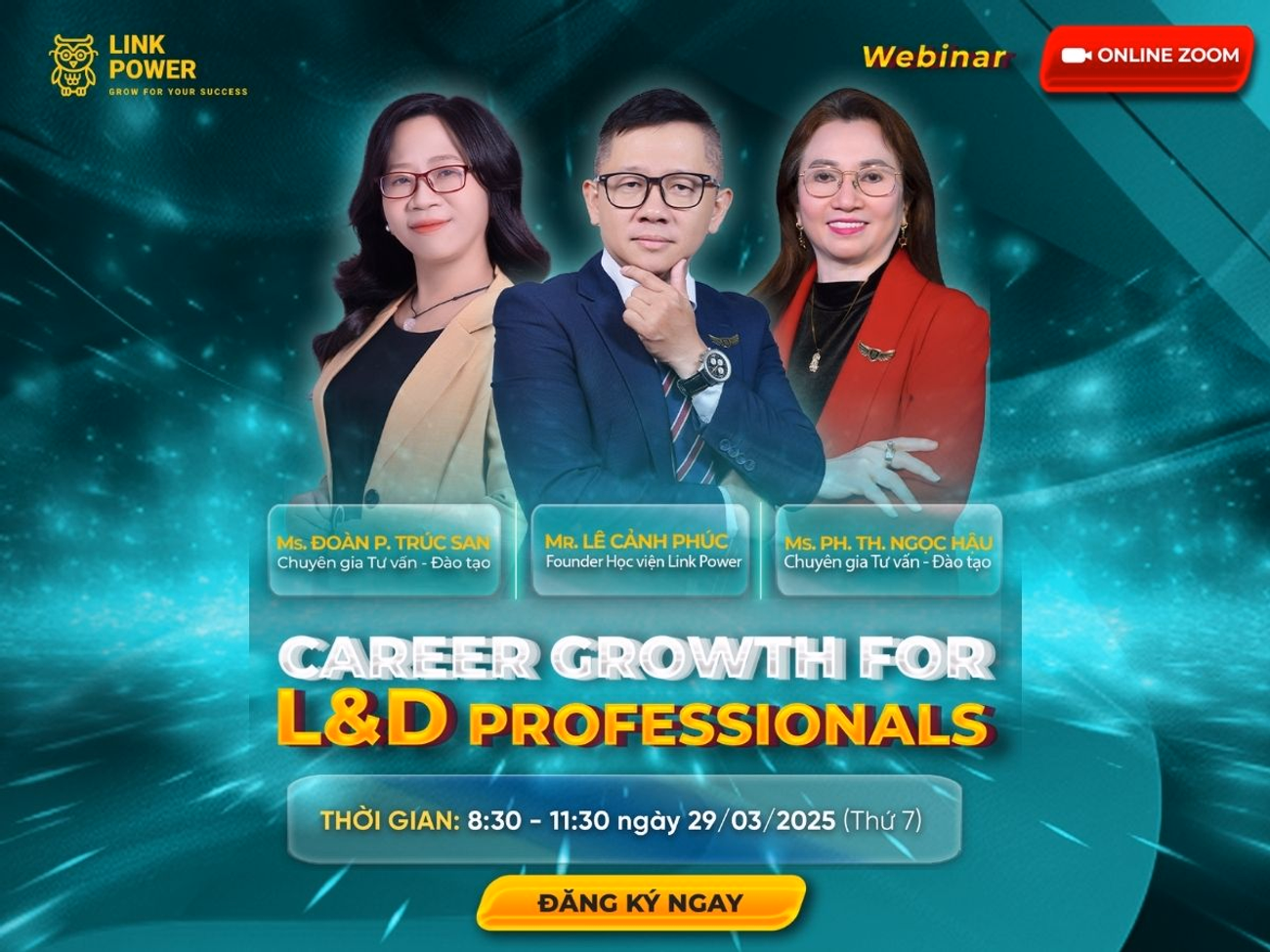 WEBINAR: "CAREER GROWTH FOR L&D PROFESSIONALS"