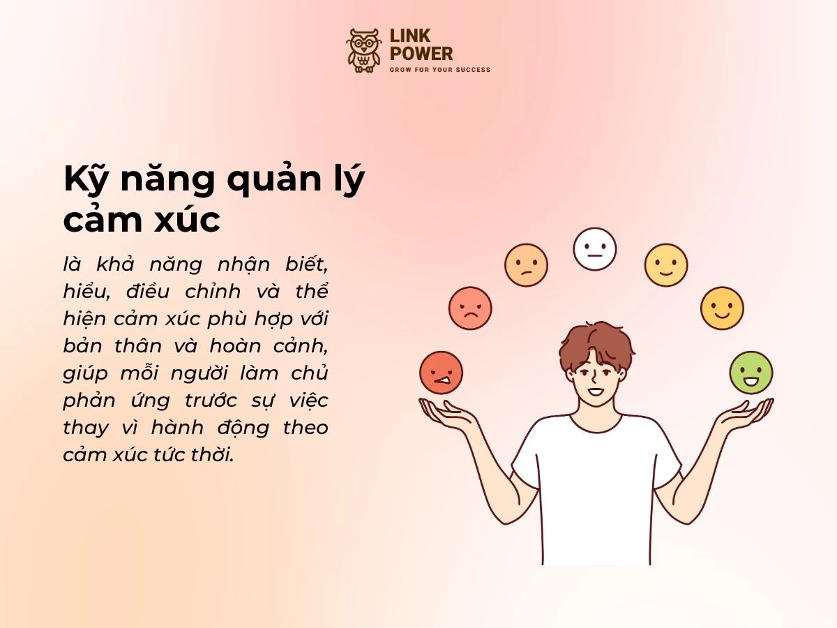 Kỹ năng quản lý cảm xúc