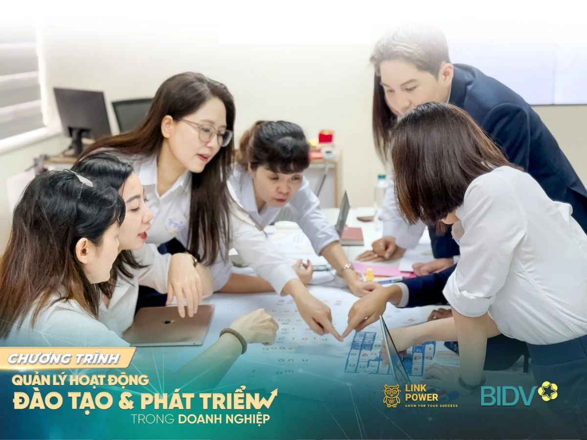 đào tạo quản trị hoạt động L&D tại BIDV