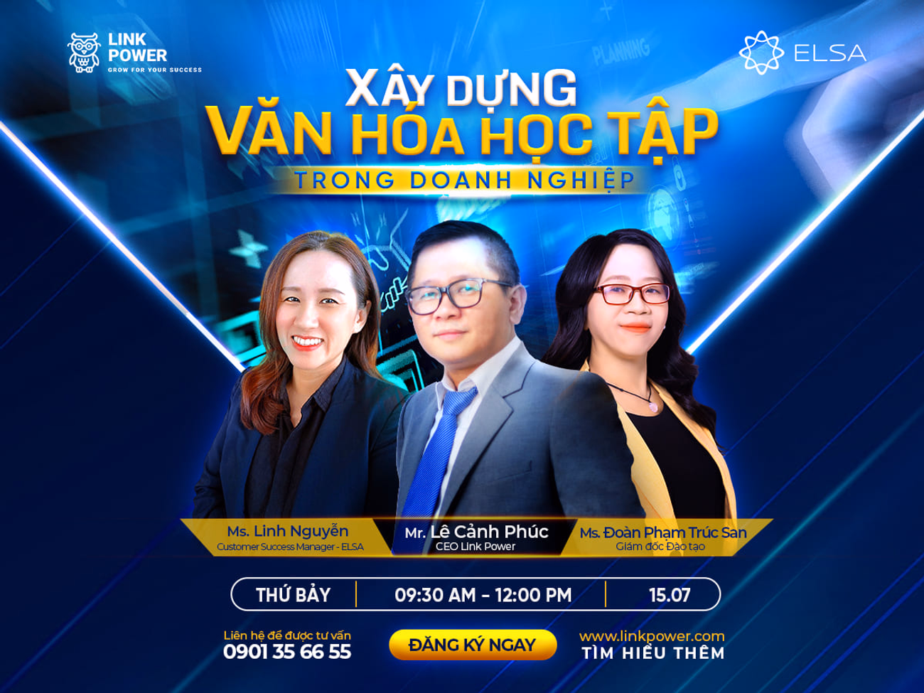 WEBINAR: XÂY DỰNG VĂN HÓA HỌC TẬP CHO DOANH NGHIỆP