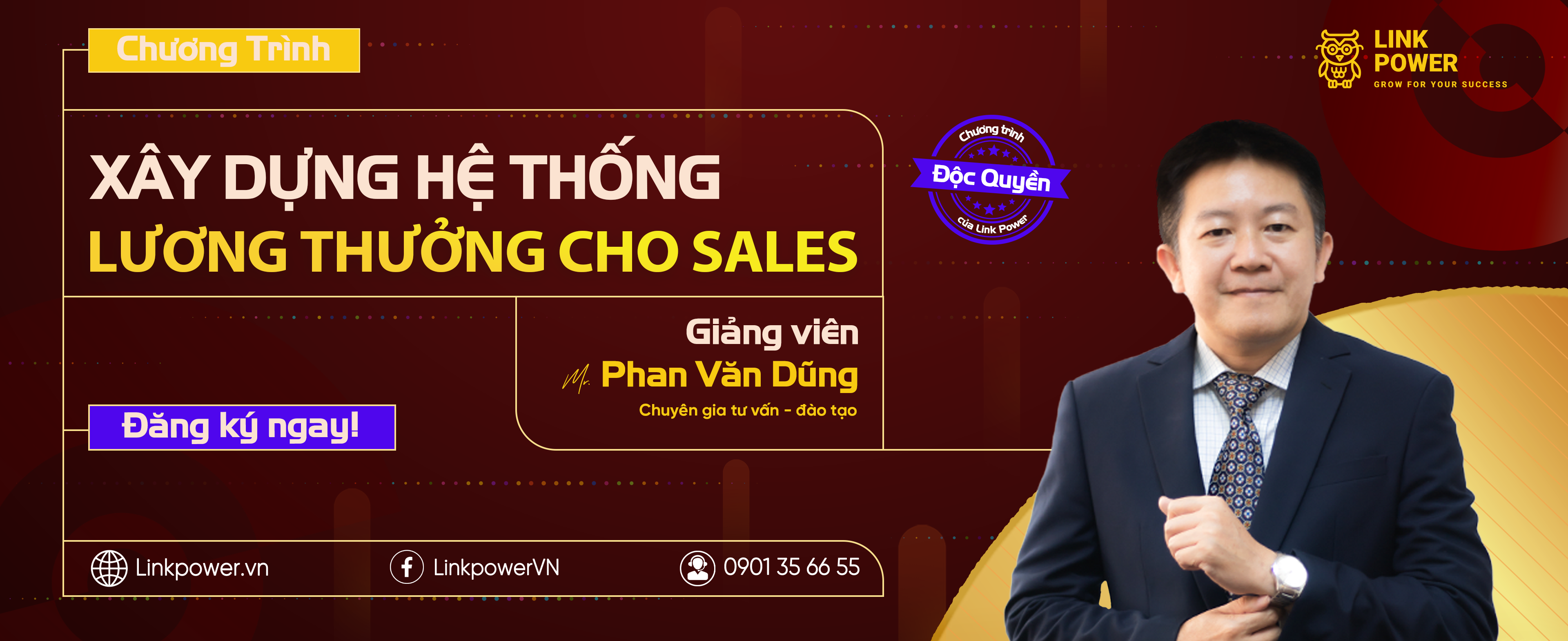 KHÓA HỌC XÂY DỰNG HỆ THỐNG KHUNG LƯƠNG, THƯỞNG CHO SALES (SALES INCENTIVE PLANNING)