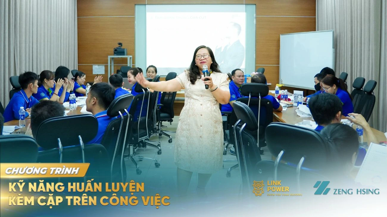CHƯƠNG TRÌNH ĐÀO TẠO “KỸ NĂNG HUẤN LUYỆN KÈM CẶP TRÊN CÔNG VIỆC” TẠI ZENG HSING