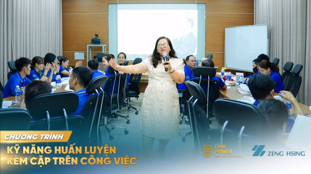 CHƯƠNG TRÌNH ĐÀO TẠO “KỸ NĂNG HUẤN LUYỆN KÈM CẶP TRÊN CÔNG VIỆC” TẠI ZENG HSING
