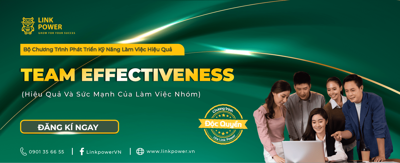 CHƯƠNG TRÌNH ĐÀO TẠO HIỆU QUẢ VÀ SỨC MẠNH CỦA LÀM VIỆC NHÓM