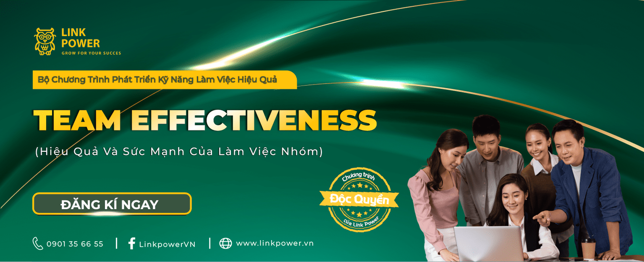 CHƯƠNG TRÌNH ĐÀO TẠO HIỆU QUẢ VÀ SỨC MẠNH CỦA LÀM VIỆC NHÓM