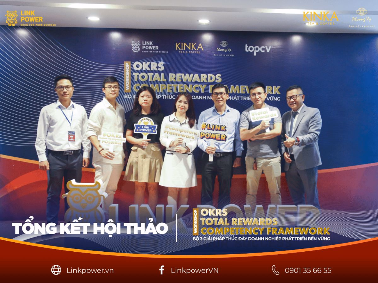 RECAP WORKSHOP: "THÚC ĐẨY DOANH NGHIỆP PHÁT TRIỂN BỀN VỮNG VỚI OKR - TOTAL REWARDS - COMPETENCY FARMEWORK"