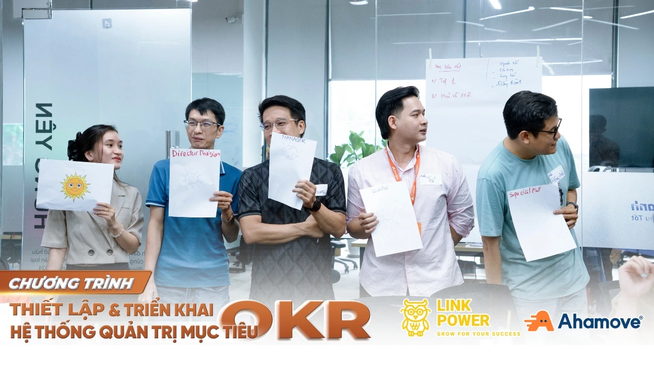 đào tạo thiết lập triển khai okr tại ahamove