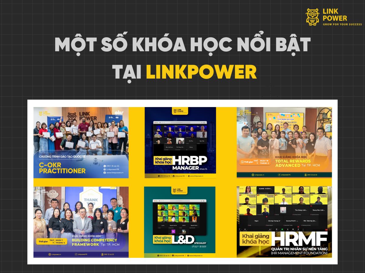 Khóa học nhân sự nổi bật tại Link Power