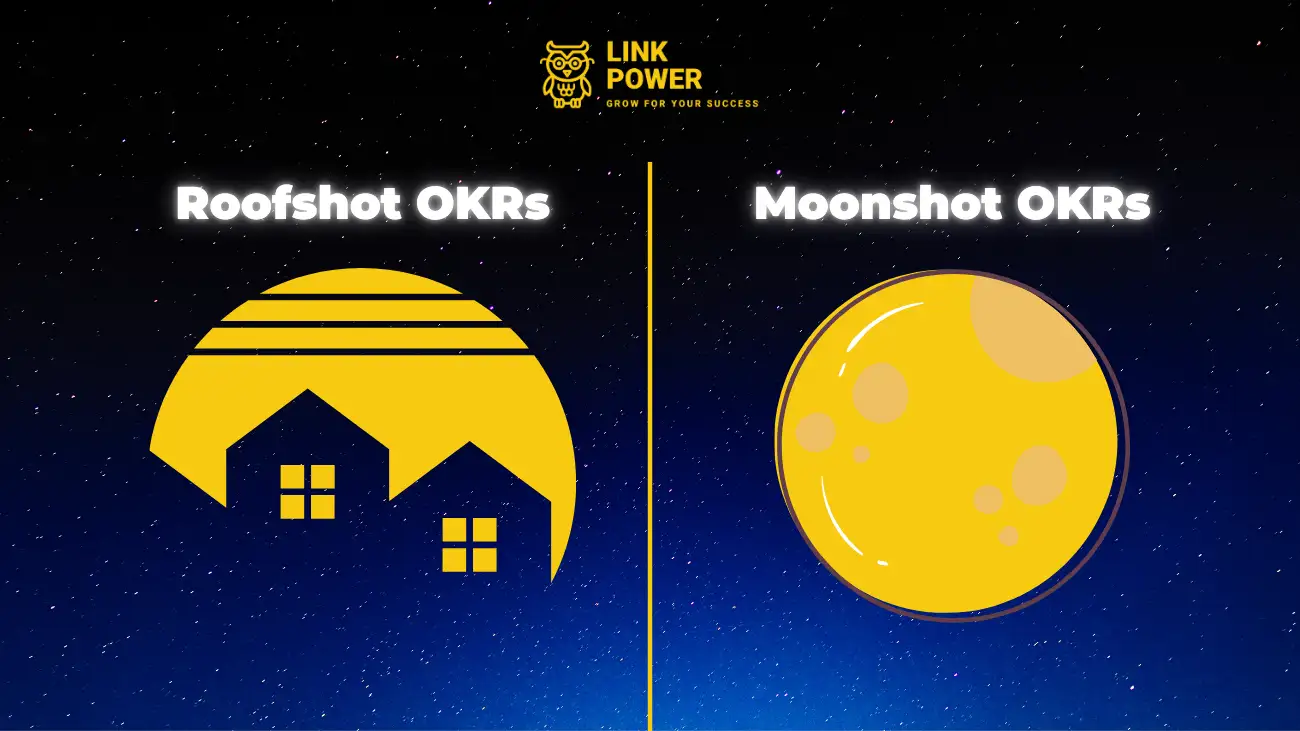 PHÂN LOẠI OKRs: MOONSHOT VÀ ROOFSHOT OKRs KHÁC NHAU NHƯ THẾ NÀO?