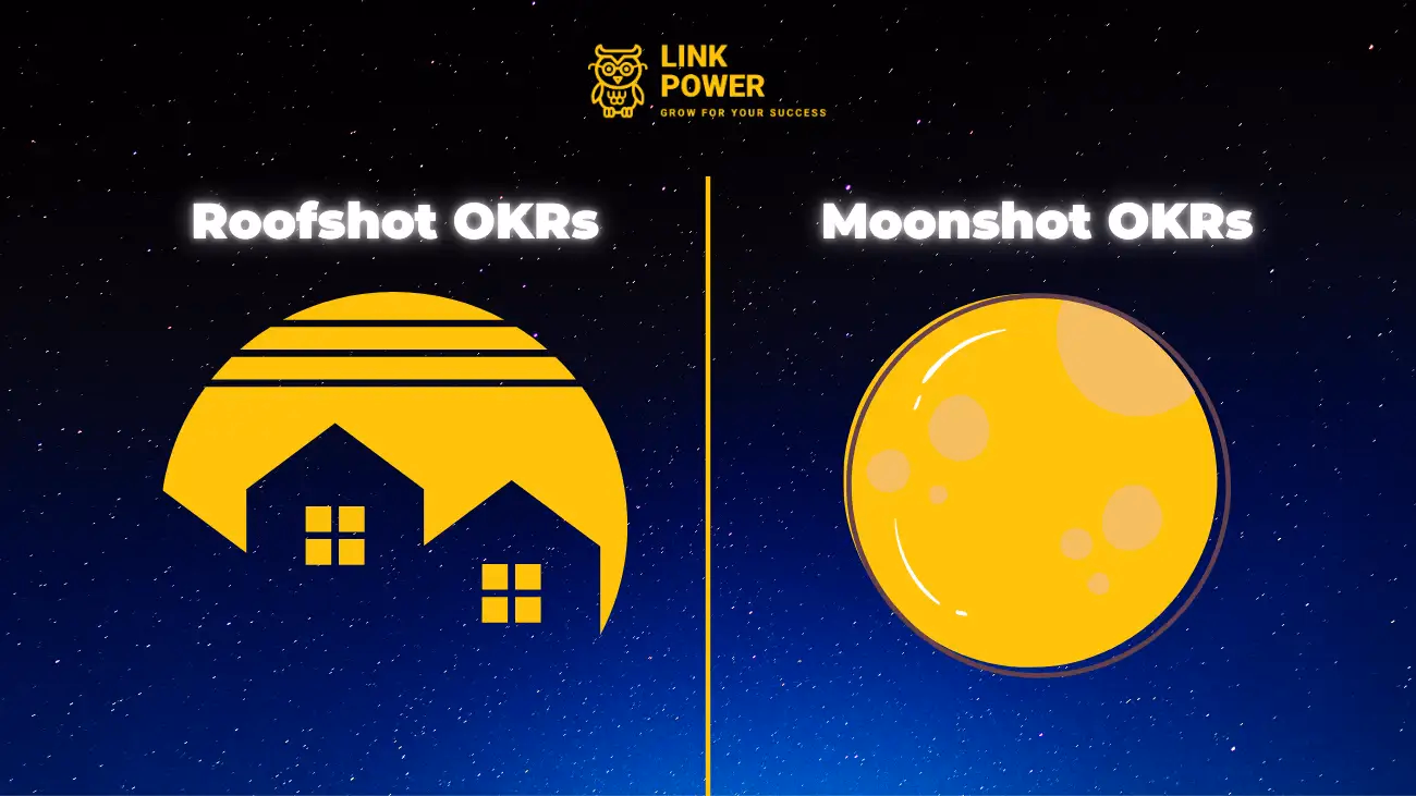 PHÂN LOẠI OKRs: MOONSHOT VÀ ROOFSHOT OKRs KHÁC NHAU NHƯ THẾ NÀO?