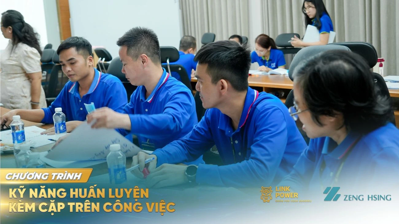 CHƯƠNG TRÌNH ĐÀO TẠO “KỸ NĂNG HUẤN LUYỆN KÈM CẶP TRÊN CÔNG VIỆC” TẠI ZENG HSING