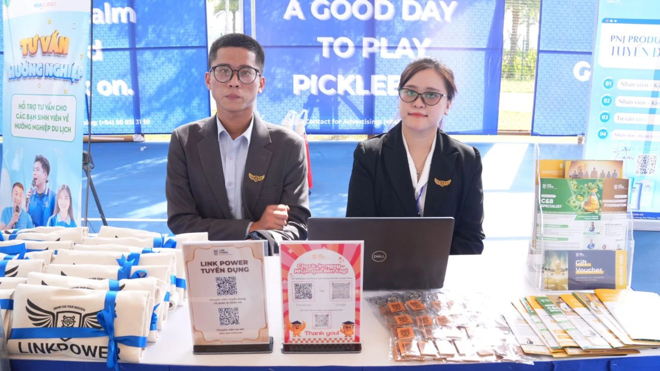 link power dai hoc hung vuong job fair