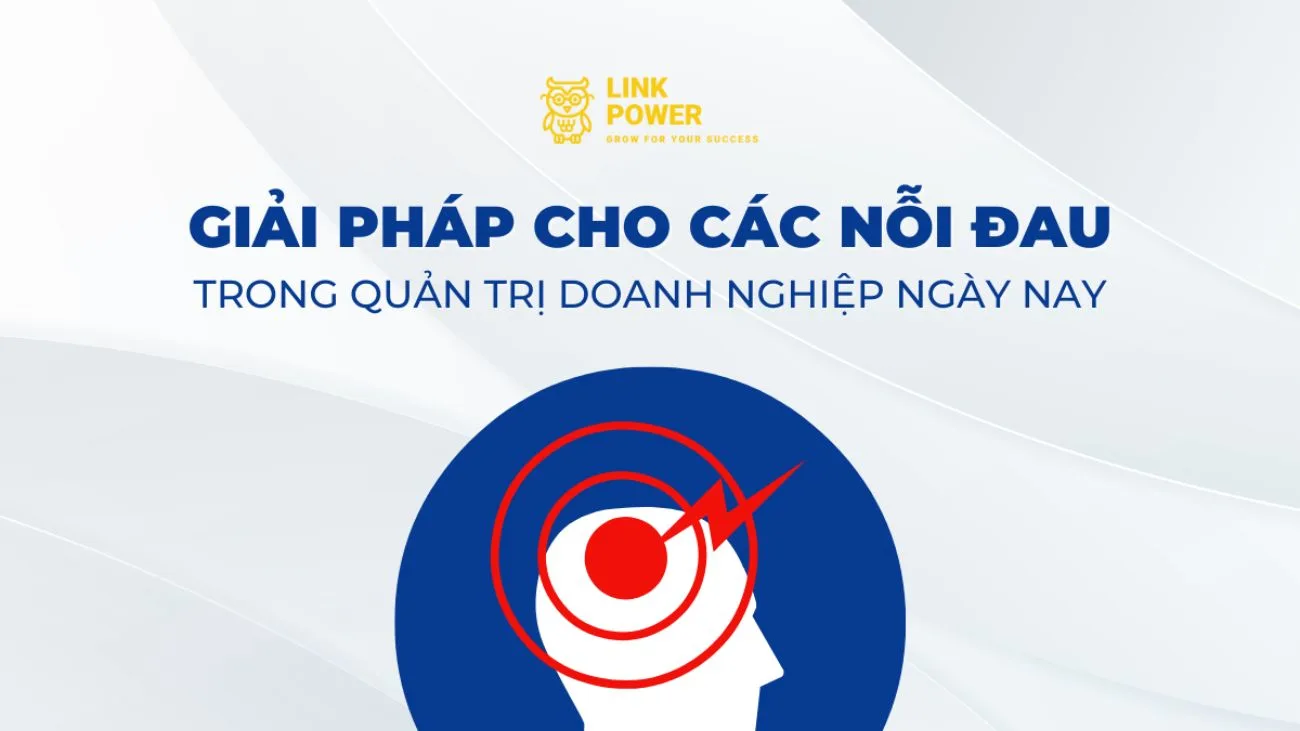 TÌM GIẢI PHÁP CHO CÁC "NỖI ĐAU" TRONG QUẢN TRỊ DOANH NGHIỆP NGÀY NAY