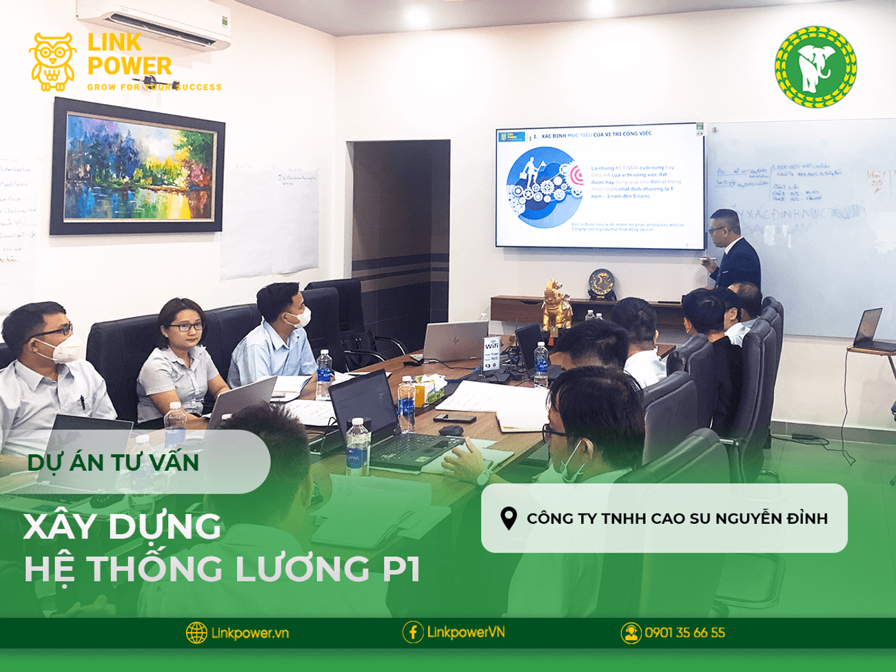 DỰ ÁN "XÂY DỰNG HỆ THỐNG LƯƠNG P1" TẠI CÔNG TY TNHH CAO SU NGUYỄN ĐỈNH