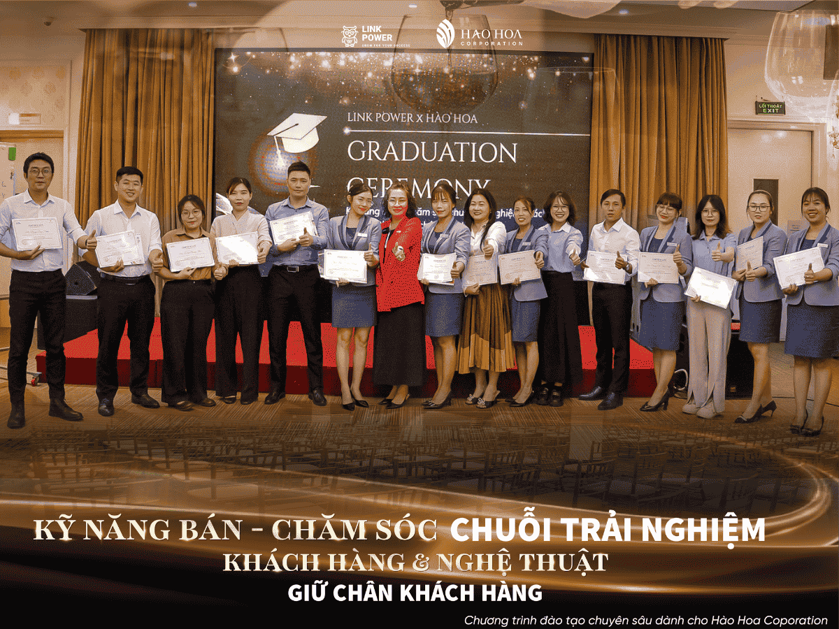 Kỹ năng bán chăm sóc chuỗi trải nghiệm khách hàng & nghệ thuật giữ chân khách hàng tại Hào Hoa