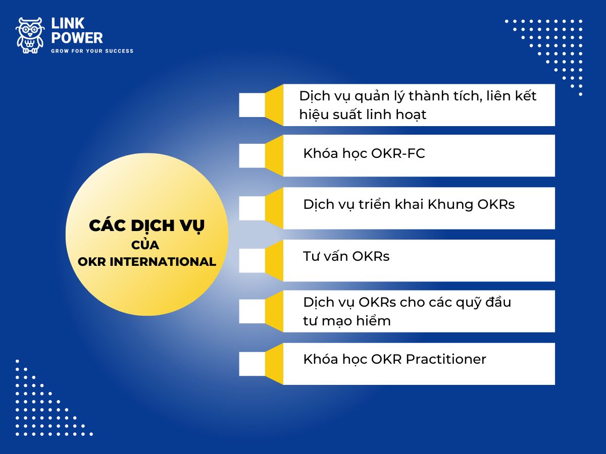 Những dịch vụ tại OKR International