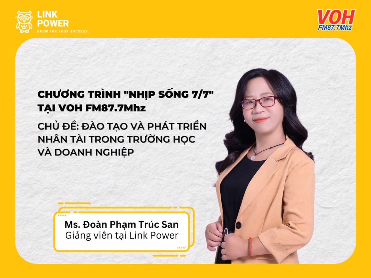 TALKSHOW: ĐÀO TẠO VÀ PHÁT TRIỂN NHÂN TÀI TRONG TRƯỜNG HỌC VÀ DOANH NGHIỆP