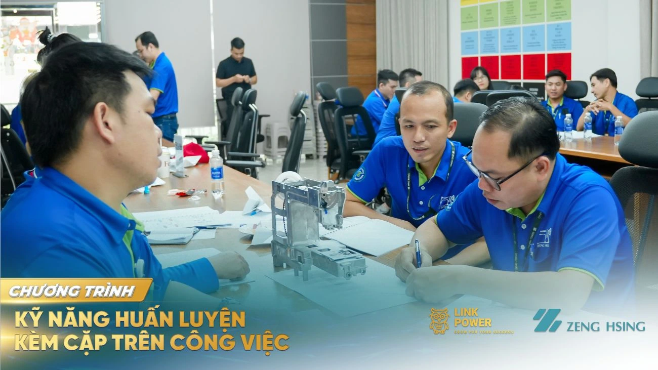 CHƯƠNG TRÌNH ĐÀO TẠO “KỸ NĂNG HUẤN LUYỆN KÈM CẶP TRÊN CÔNG VIỆC” TẠI ZENG HSING