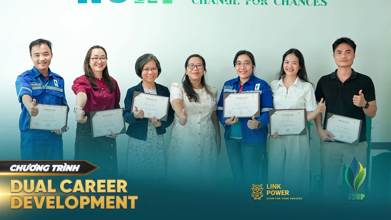 CHƯƠNG TRÌNH ĐÀO TẠO "DUAL CAREER DEVELOPMENT" TẠI NSRP