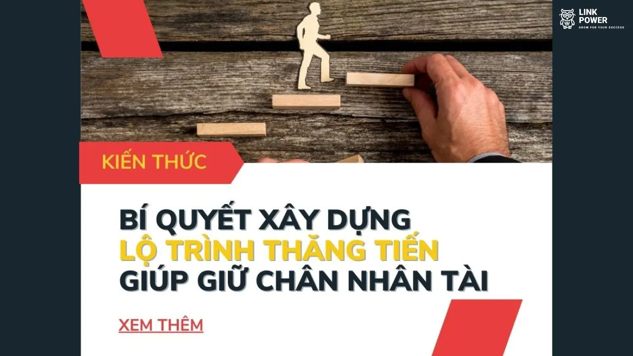 BÍ QUYẾT XÂY DỰNG LỘ TRÌNH THĂNG TIẾN GIÚP GIỮ CHÂN NHÂN TÀI