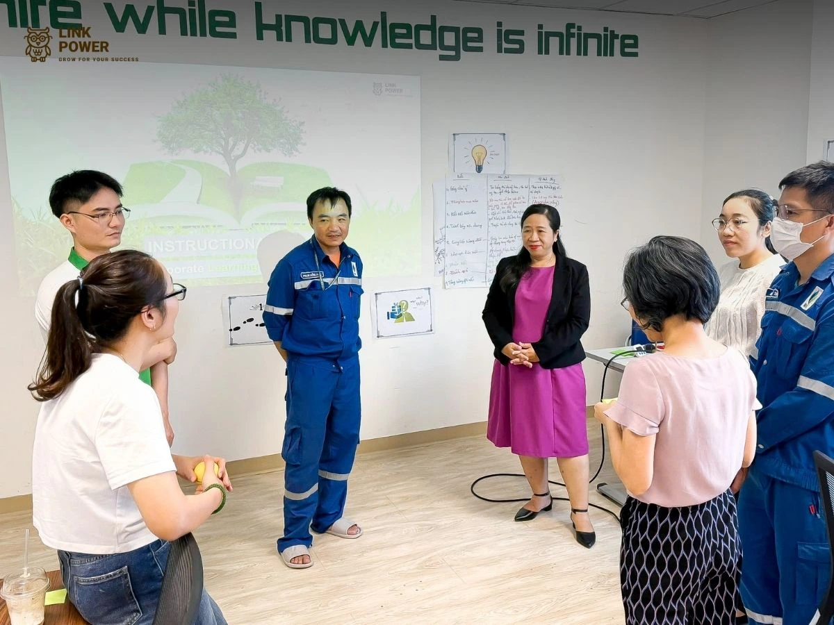 khóa học kỹ năng thuyết trình tại Link Power