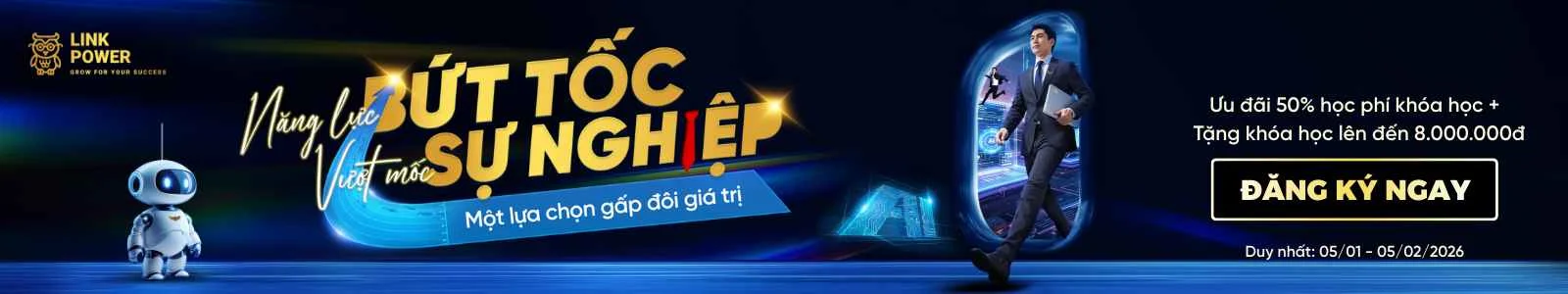 năng lực bứt tốc vượt mốc sự nghiệp