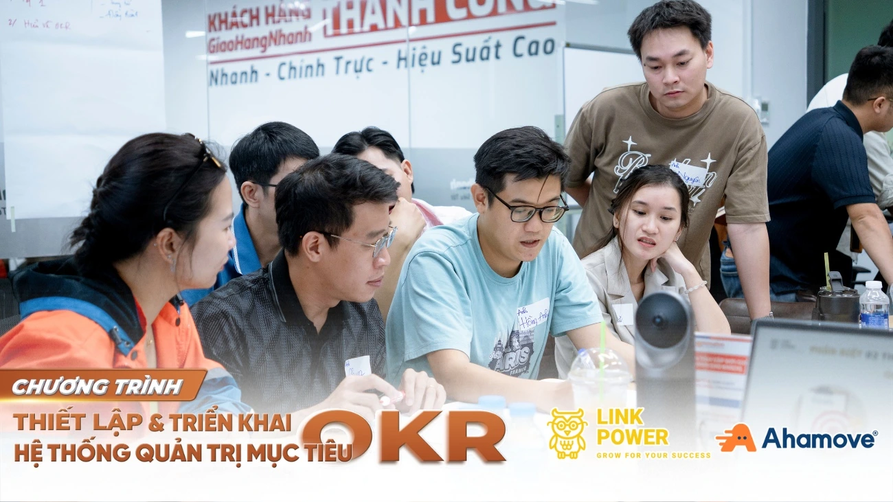 đào tạo thiết lập triển khai okr tại ahamove