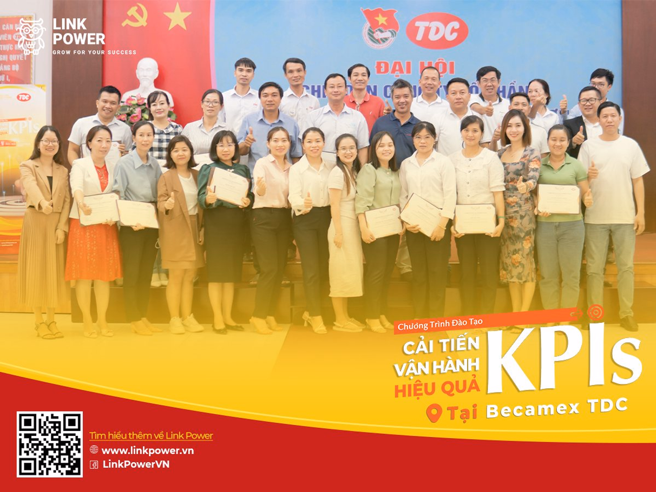 CHƯƠNG TRÌNH ĐÀO TẠO "CẢI TIẾN, VẬN HÀNH, HIỆU QUẢ KPIs" TẠI BECAMEX TDC