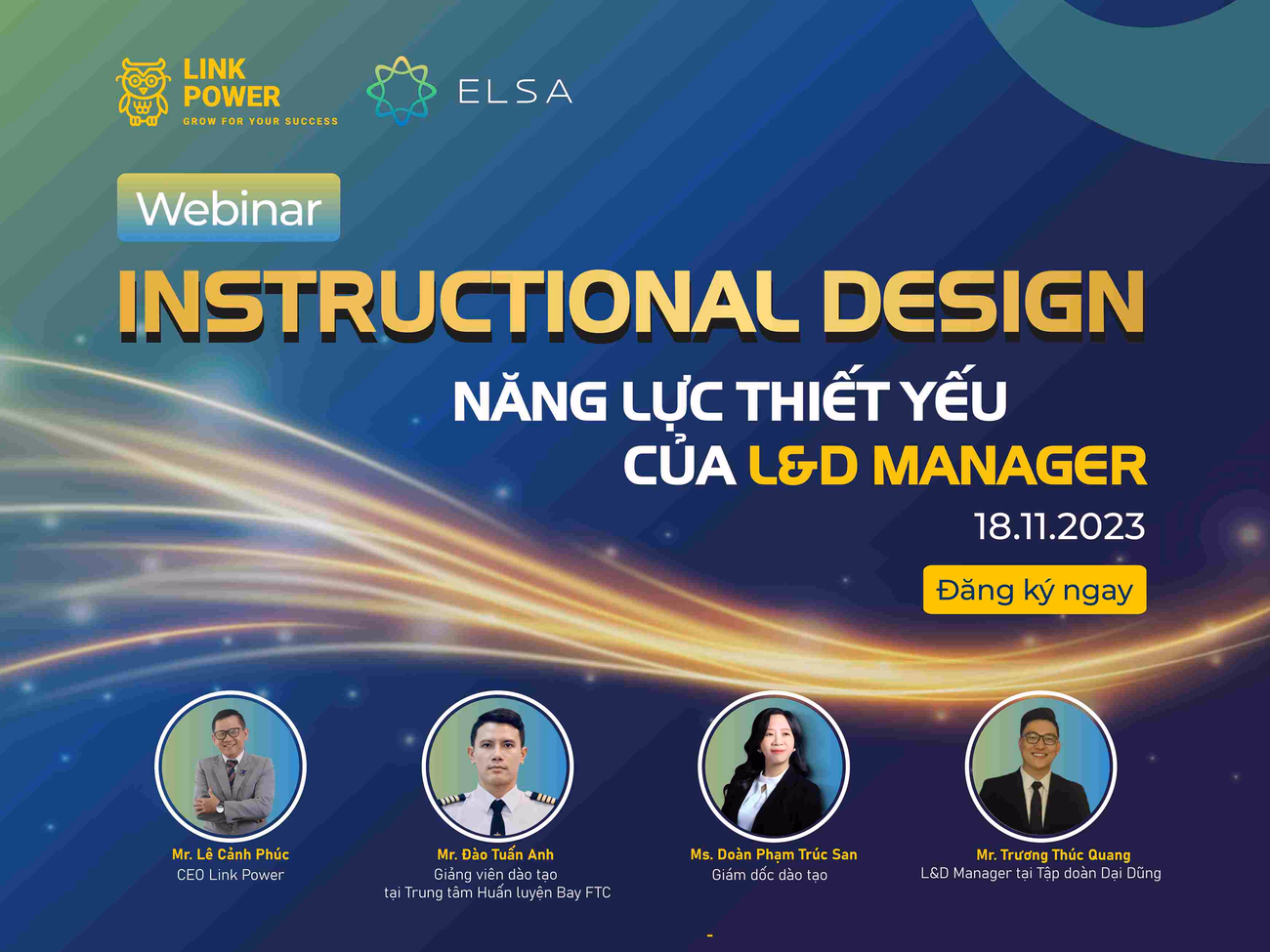 WEBINAR: INSTRUCTIONAL DESIGN - NĂNG LỰC THIẾT YẾU CỦA L&D MANAGER