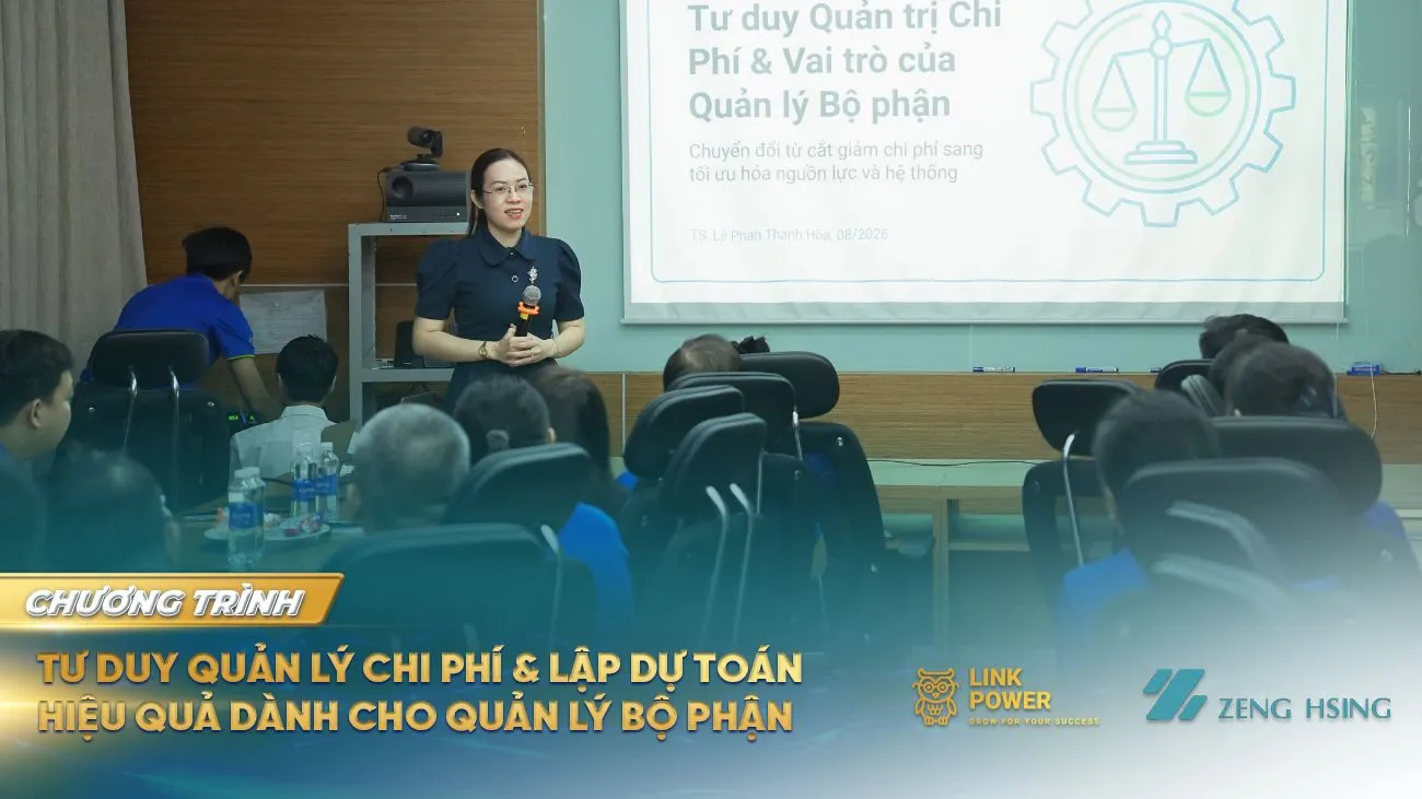 Tư duy Quản lý Chi phí & Lập dự toán hiệu quả dành cho Quản lý bộ phận