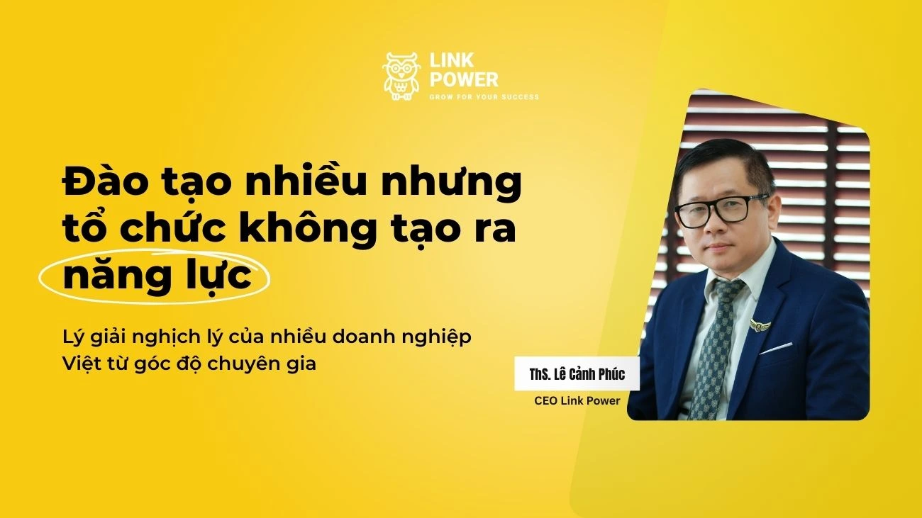 LÝ GIẢI NGHỊCH LÝ ĐÀO TẠO NHIỀU NHƯNG KHÔNG RA NĂNG LỰC CÙNG CHUYÊN GIA