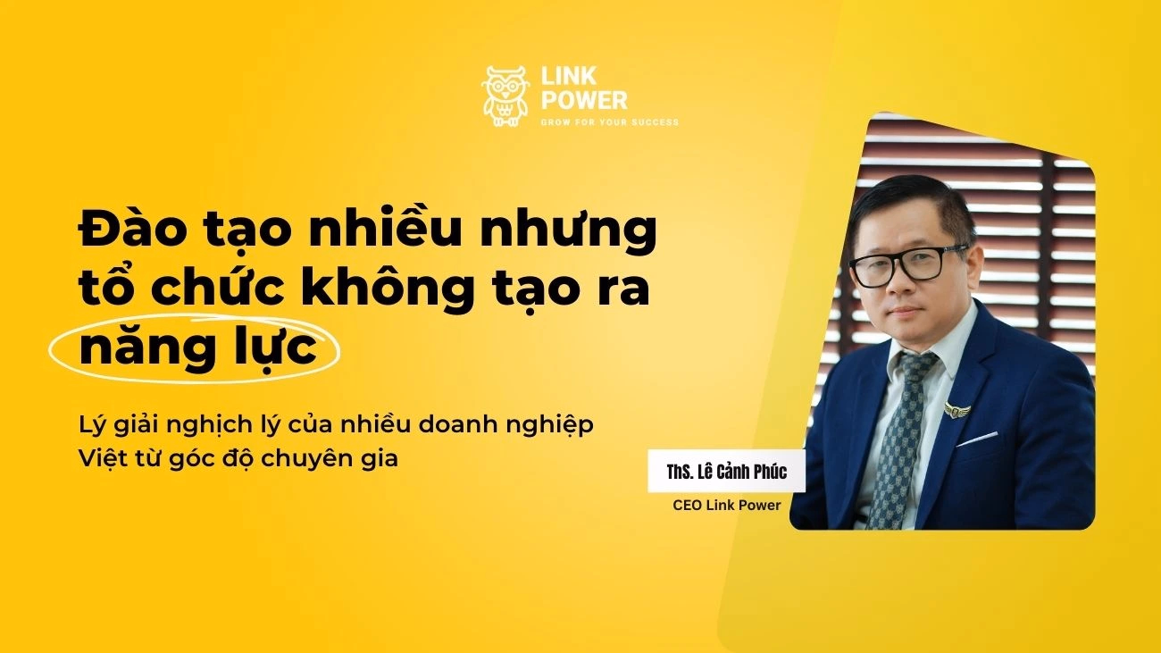 LÝ GIẢI NGHỊCH LÝ ĐÀO TẠO NHIỀU NHƯNG KHÔNG RA NĂNG LỰC CÙNG CHUYÊN GIA