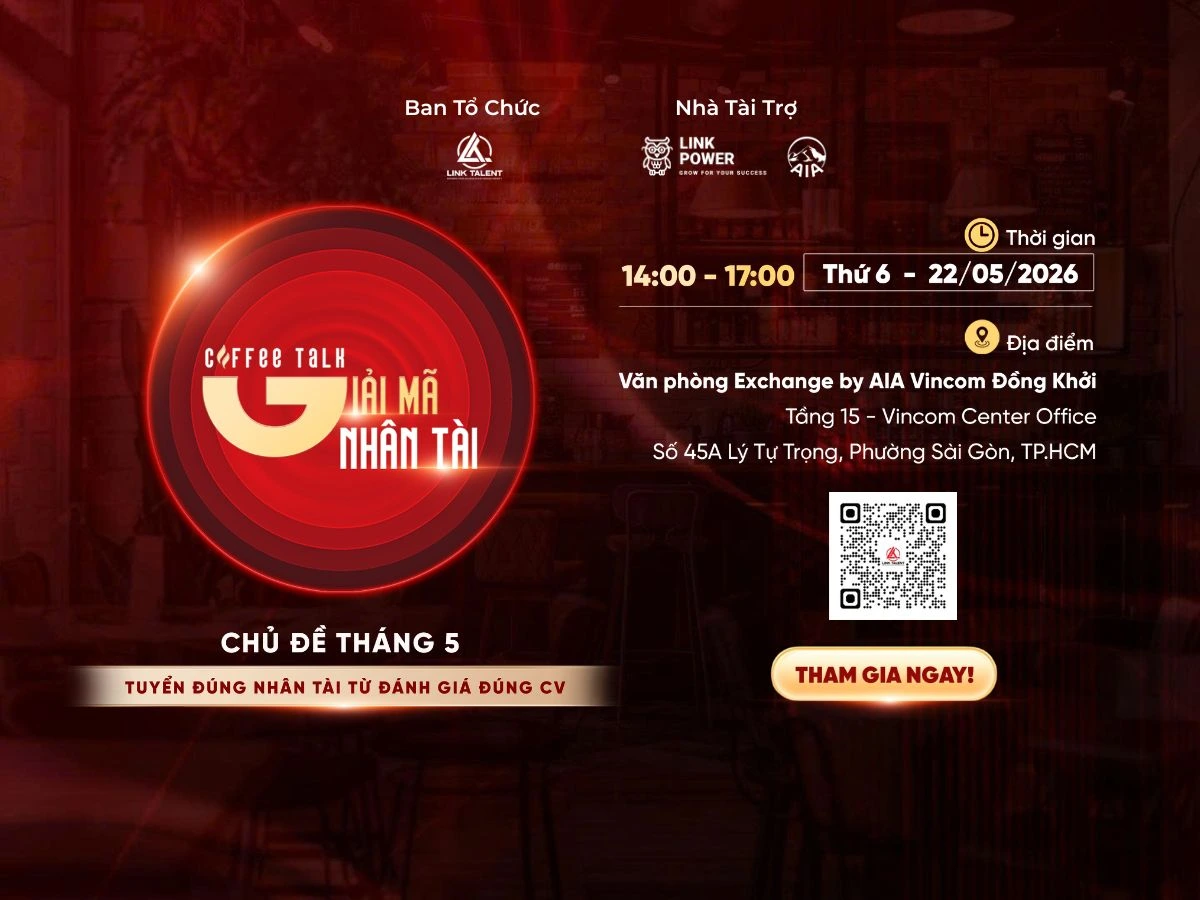 Coffee Talk GIẢI MÃ NHÂN TÀI