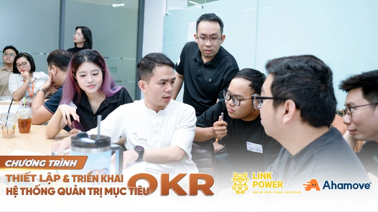 đào tạo thiết lập triển khai okr tại ahamove