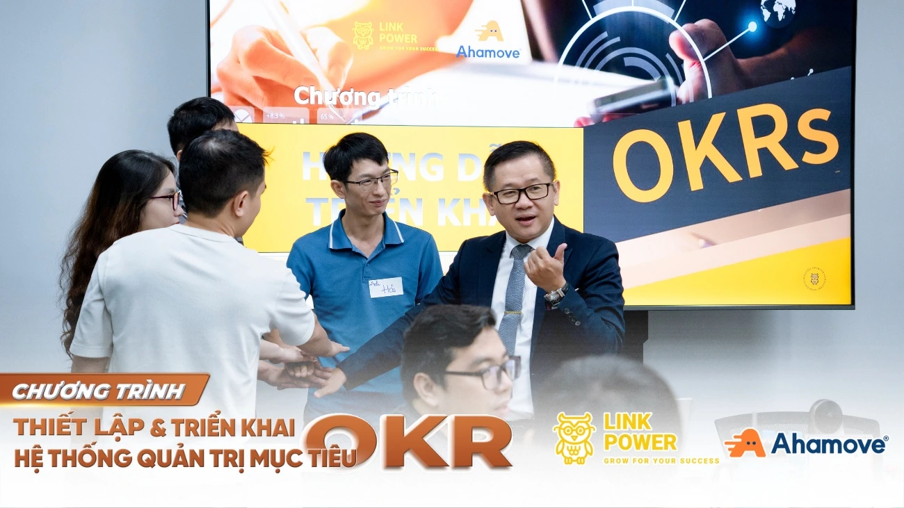 đào tạo thiết lập triển khai okr tại ahamove